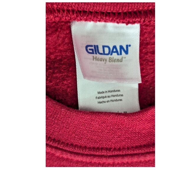 Gildan Heavy Blend Seattle Washington Graphic Sweatshirt – Red – Size M – EUC - Picture 5 of 6